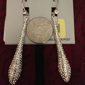 Gemma Layne Diamond Look Drop Earrings